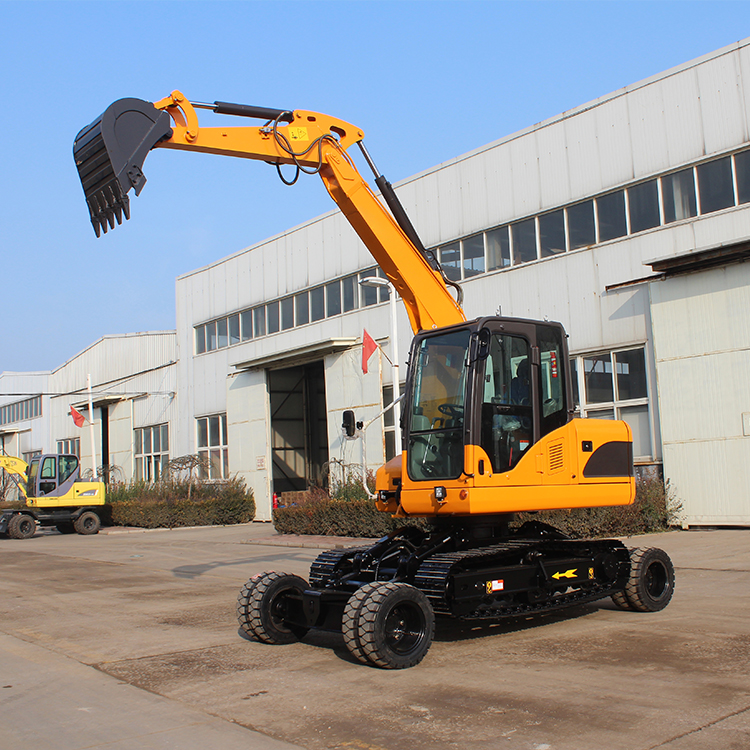 Small Wheel Crawler Excavator X9